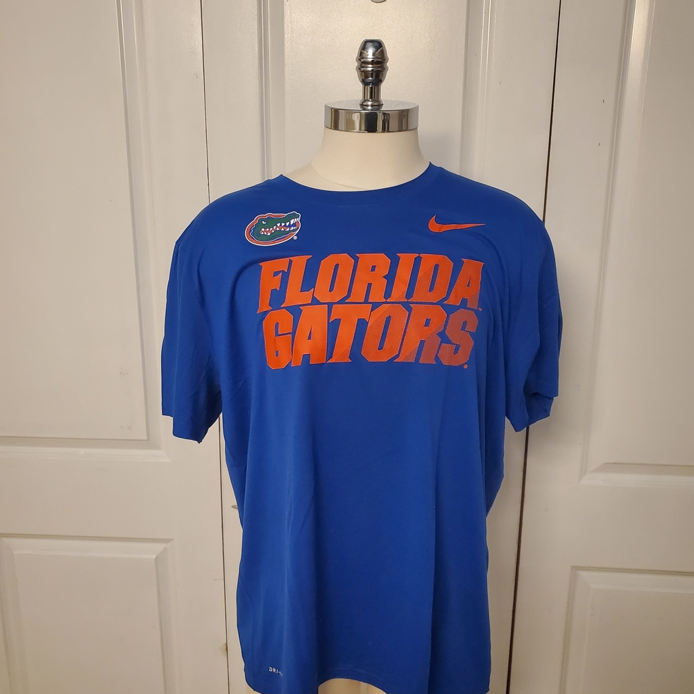 Nike Florida Gators Blue Dri Fit T-Shirt‎ - XXL